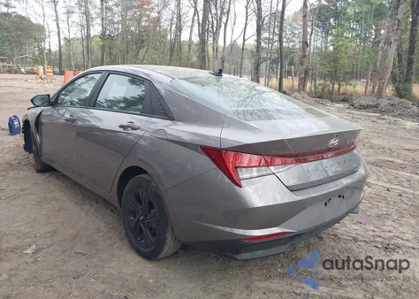 2023 Hyundai Elantra Hybrid Blue z USA, uszkodzony, nr VIN KMHLM4AJ3PU059056
